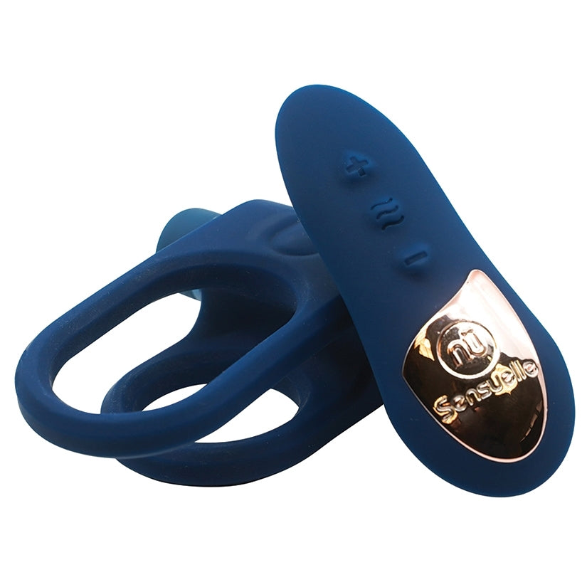 Sensuelle Silicone Remote Control Bullet Ring XLR8-Navy - rr7vz0-aa.myshopify.com