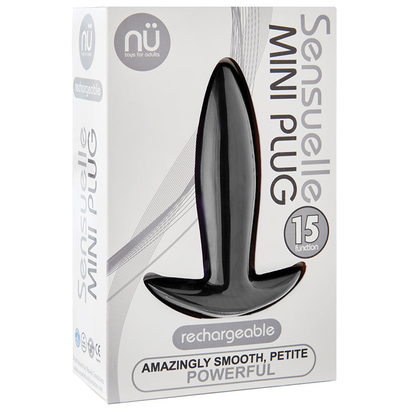 Sensuelle Mini Plug-Black - rr7vz0-aa.myshopify.com