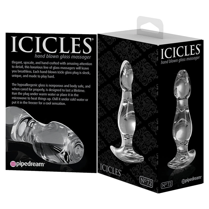 Icicles No.72 Plug With Base-Clear - rr7vz0-aa.myshopify.com