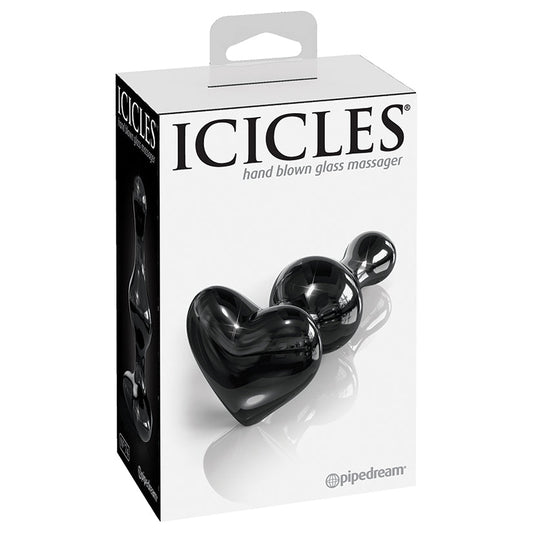 Icicles No.74 Heart Shaped Plug-Black - rr7vz0-aa.myshopify.com