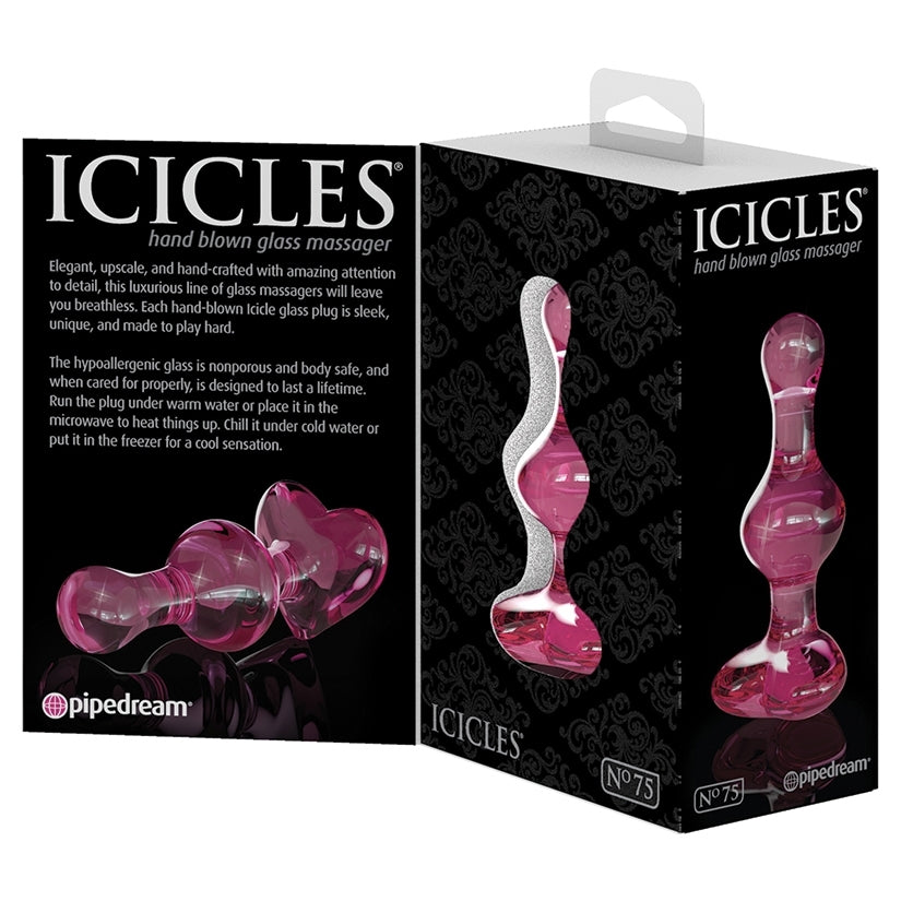 Icicles No.75 Heart Shaped Plug-Pink - rr7vz0-aa.myshopify.com