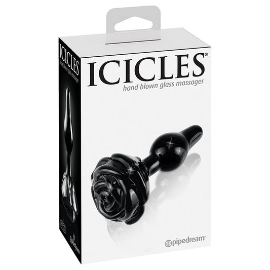 Icicles No.77 Rose Shaped Plug-Black - rr7vz0-aa.myshopify.com