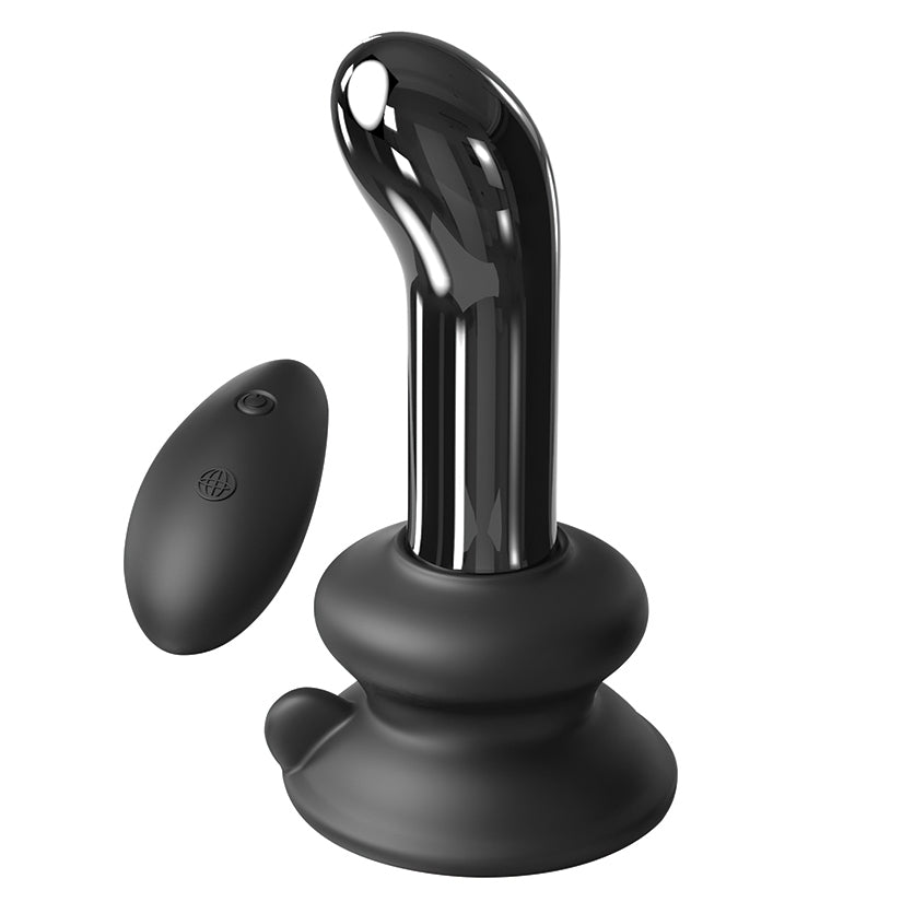 Icicles No.84 with Rechargeable Vibrator & Remote-Black - rr7vz0-aa.myshopify.com