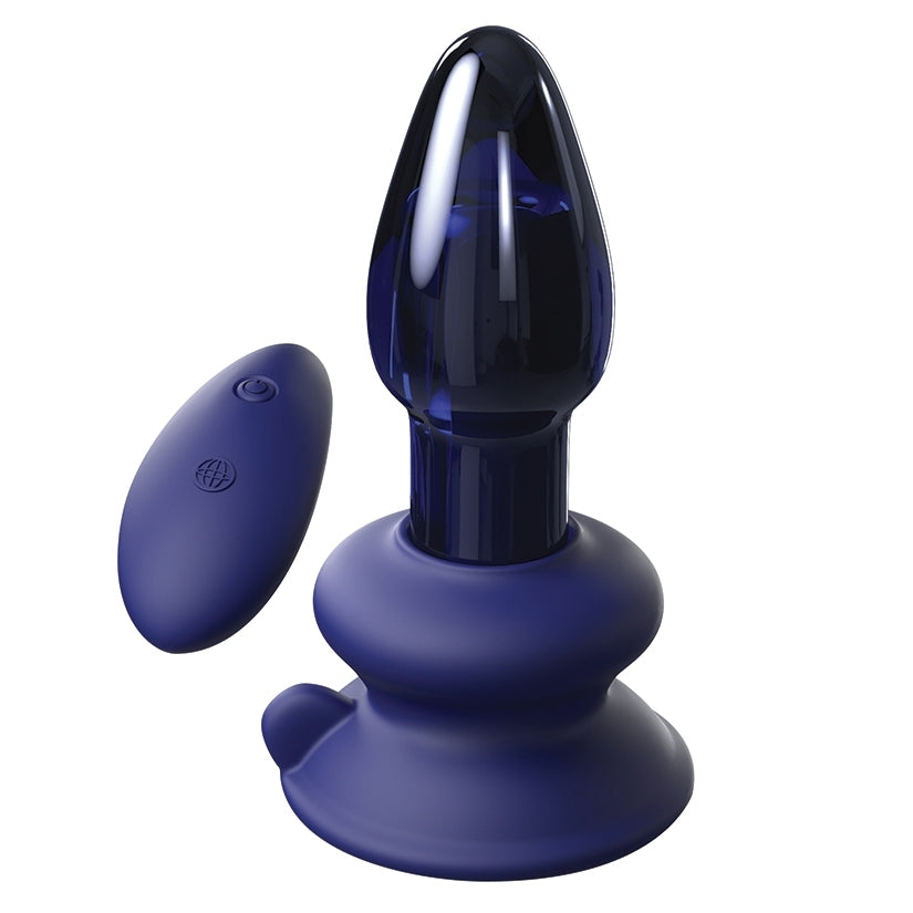 Icicles No.85 with Rechargeable Vibrator & Remote-Blue - rr7vz0-aa.myshopify.com