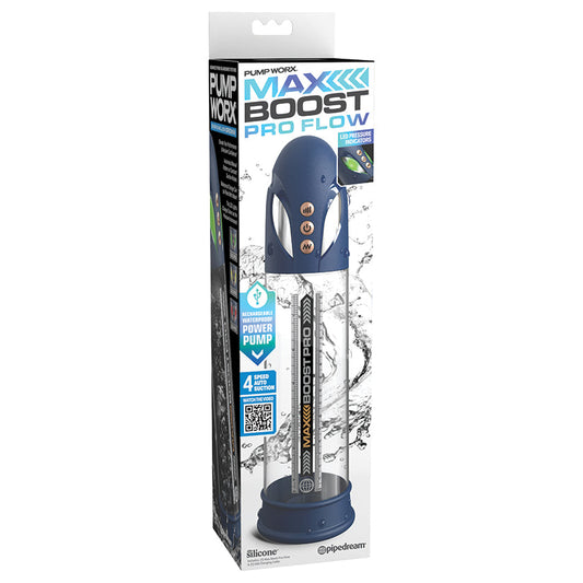 Pump Worx  Max Boost Pro Flow-Blue/Clear - rr7vz0-aa.myshopify.com