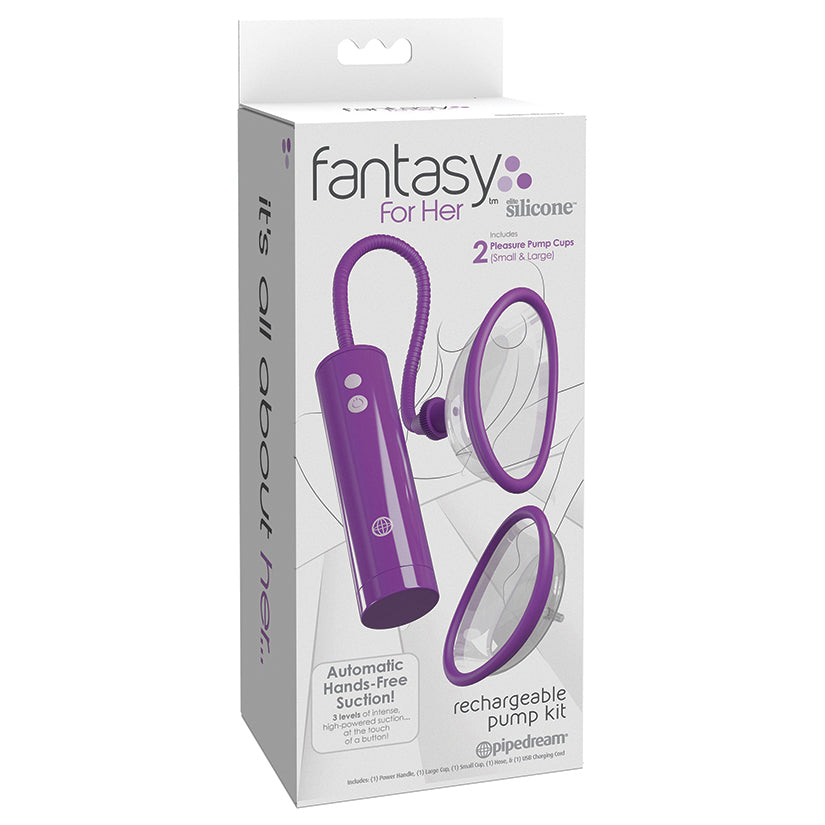 Fantasy For Her Rechargeable Pleasure Pump Kit - rr7vz0-aa.myshopify.com