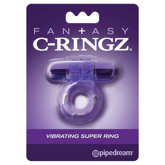 Fantasy C-Ringz Vibrating Super Ring-Purple - rr7vz0-aa.myshopify.com