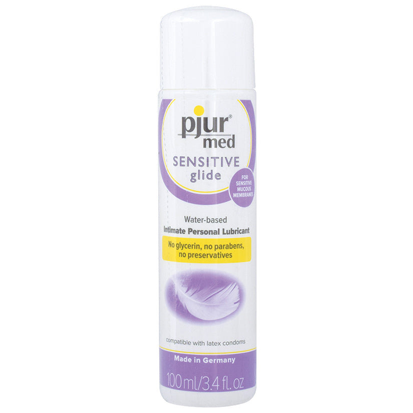 pjur med SENSATIVE Glide Water-based Intimate Personal Lubricant 3.4oz - rr7vz0-aa.myshopify.com