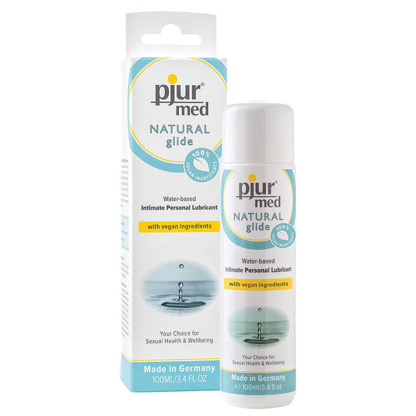 pjur med NATURAL Glide Water-based Intimate Personal Lubricant 3.4oz - rr7vz0-aa.myshopify.com