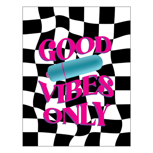 Naughty Vibes Greeting Card-Good Vibes Only - rr7vz0-aa.myshopify.com