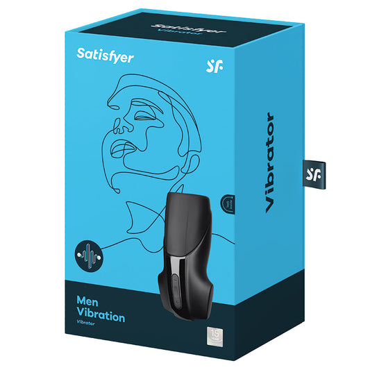 Satisfyer Men Vibration-Black--Toys 4 Daddy-Toys 4 Daddy