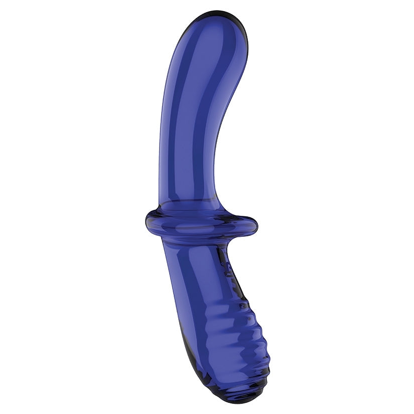 Satisfyer Double Crystal Glass Dildo-Blue - rr7vz0-aa.myshopify.com