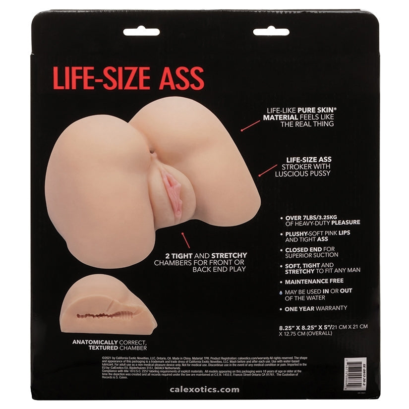 Stroke It Life Size Ass-Ivory - rr7vz0-aa.myshopify.com