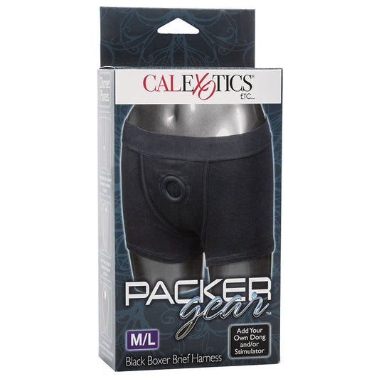 Packer Gear Boxer Brief Harness-Black M/L - rr7vz0-aa.myshopify.com