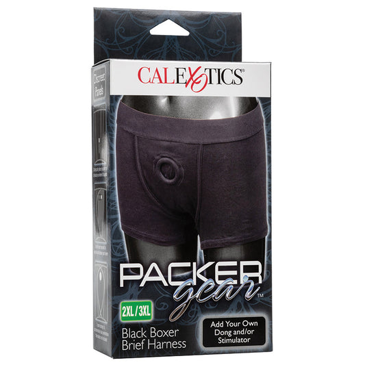 Packer Gear Black Boxer Brief Harness 2XL/3XL - rr7vz0-aa.myshopify.com