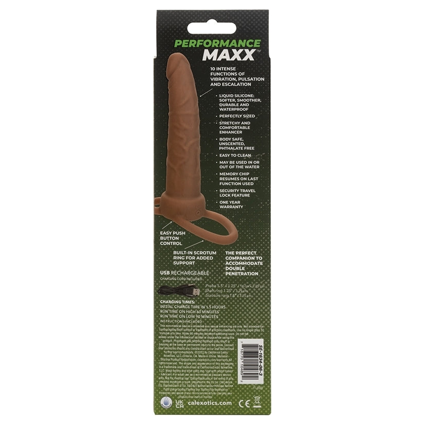 Performance Maxx Rechargeable Dual Penetrator - Brown - rr7vz0-aa.myshopify.com