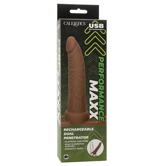 Performance Maxx Rechargeable Dual Penetrator - Brown - rr7vz0-aa.myshopify.com