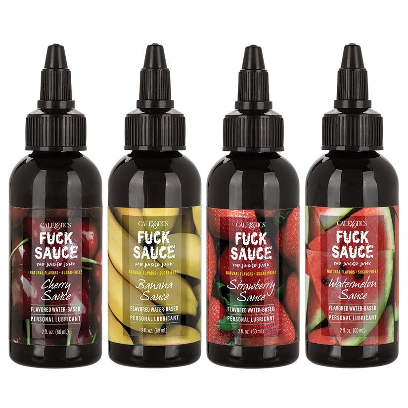 Fuck Sauce Water-Based Lubricant Variety 4-Pack 2oz - rr7vz0-aa.myshopify.com