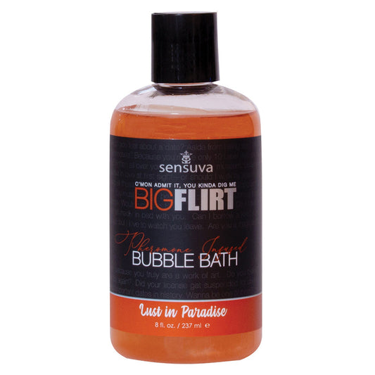 Sensuva Big Flirt Pheromone Bubble Bath-Lust in Paradise 8oz - rr7vz0-aa.myshopify.com