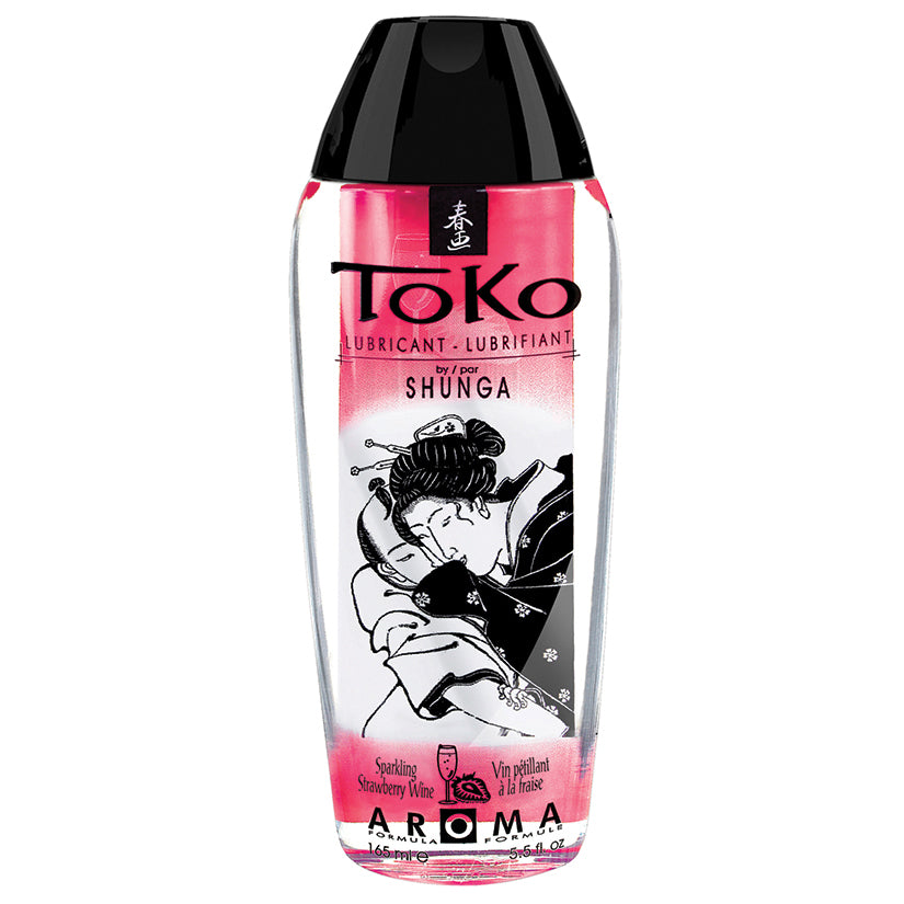 Shunga Toko Aroma Lube-Sparkling Strawberry Wine 5.5oz - rr7vz0-aa.myshopify.com