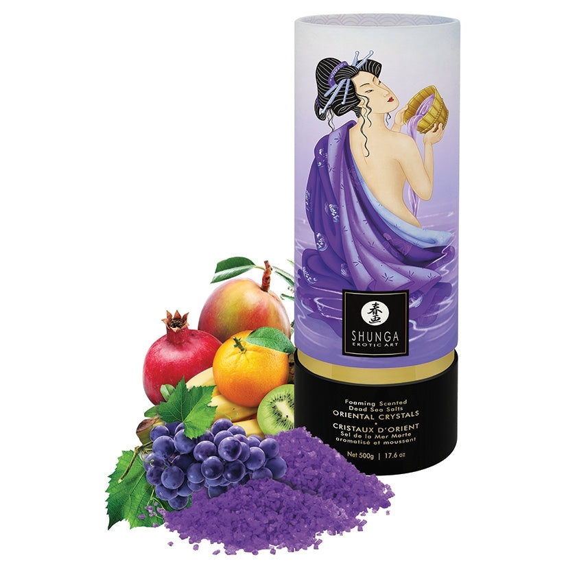 Shunga Oriental Crystals Bath Salts-Exotic Fruits 17.6oz - rr7vz0-aa.myshopify.com