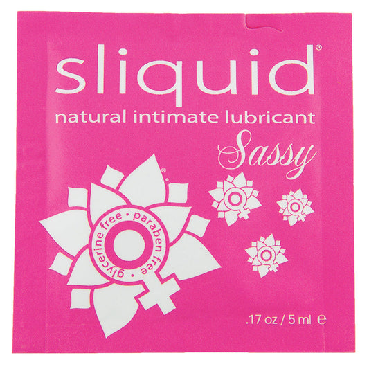 Sliquid Sassy Foil Packet .17oz--Toys 4 Daddy-Toys 4 Daddy