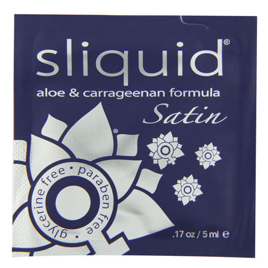 Sliquid Satin Foil Packet .17oz--Toys 4 Daddy-Toys 4 Daddy