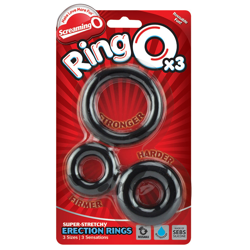 Screaming O RingO x3-Black--Toys 4 Daddy-Toys 4 Daddy