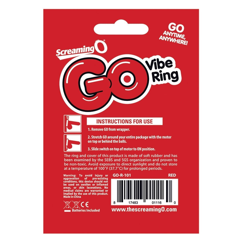 Screaming O GO Vibe Ring-Red - rr7vz0-aa.myshopify.com