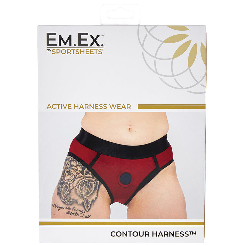 Em.Ex Contour Harness-Burgundy M - rr7vz0-aa.myshopify.com