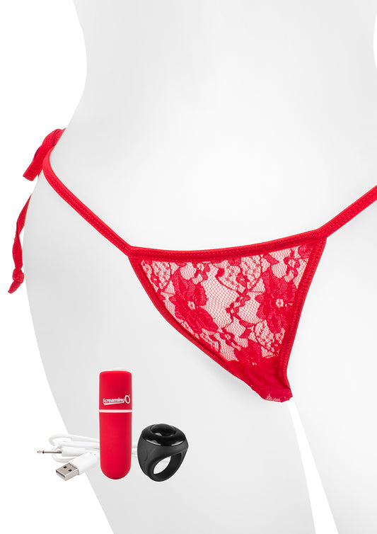 "My Secret Charged Remote Control Panty Vibe - Red APTY-R-101E"