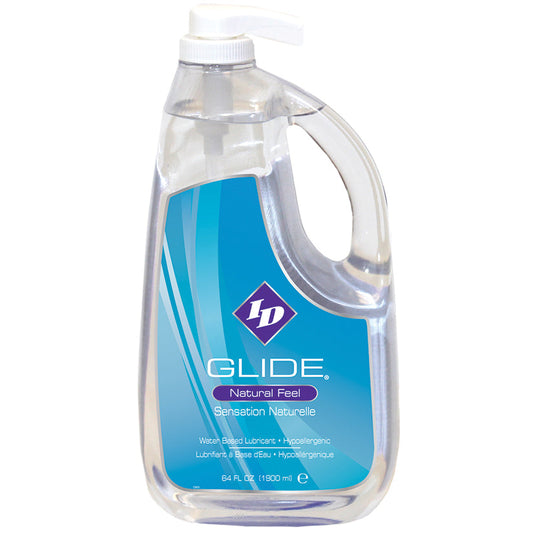 ID Glide Natural Feel Lubricant 64oz  (Pump) - rr7vz0-aa.myshopify.com