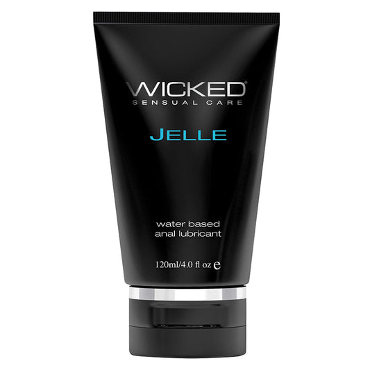 Wicked Jelle Waterbased Anal Lubricant 4oz--Toys 4 Daddy-Toys 4 Daddy