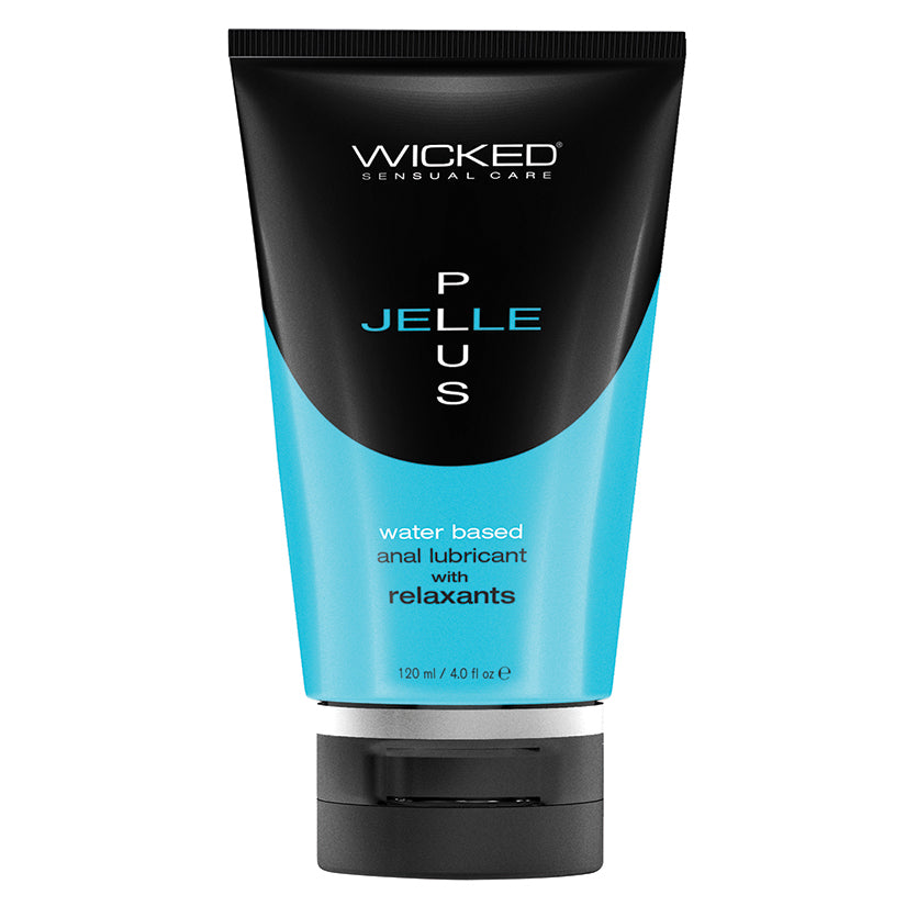 Wicked Aqua Jelle Plus Anal Lubricant with Relaxants 4oz - rr7vz0-aa.myshopify.com