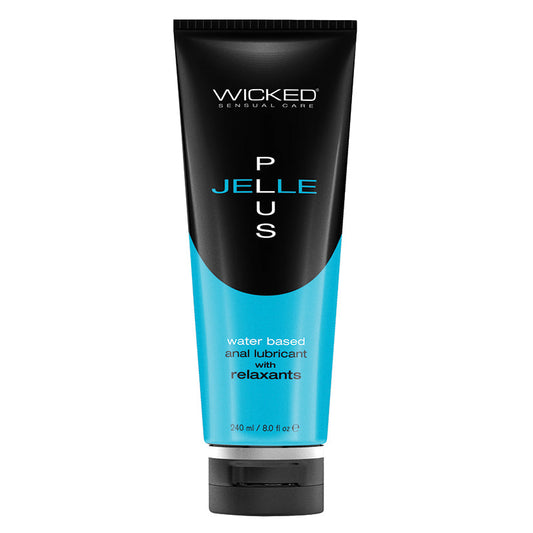 Wicked Aqua Jelle Plus Anal Lubricant with Relaxants 8oz - rr7vz0-aa.myshopify.com