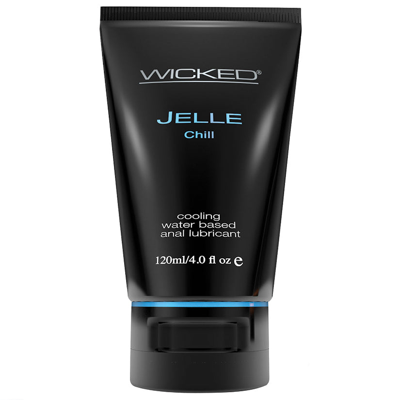 Wicked Jelle Chill Cooling Waterbased Anal Lubricant 4oz - rr7vz0-aa.myshopify.com