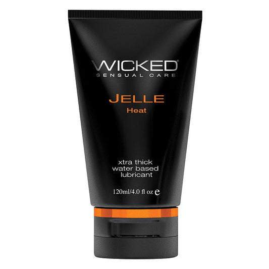 Wicked Jelle Heat Warming Waterbased Anal Lubricant 4oz--Toys 4 Daddy-Toys 4 Daddy