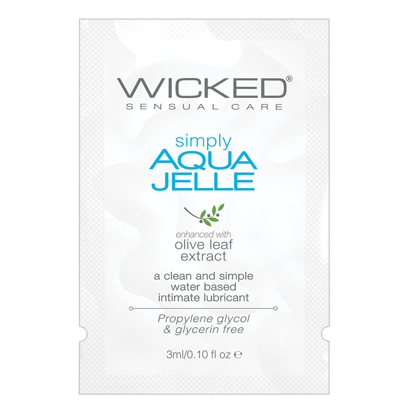 Wicked Simply Aqua Jelle Foil 3ml--Toys 4 Daddy-Toys 4 Daddy