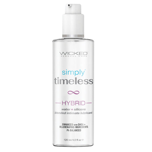 Wicked Simply Timeless Hybrid Water & Silicone Lubricant 4oz - rr7vz0-aa.myshopify.com