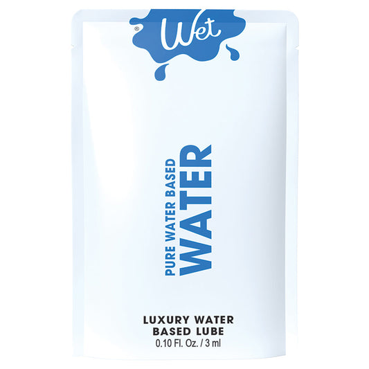 Wet Water Luxury Waterbased Lubricant 0.1oz - rr7vz0-aa.myshopify.com