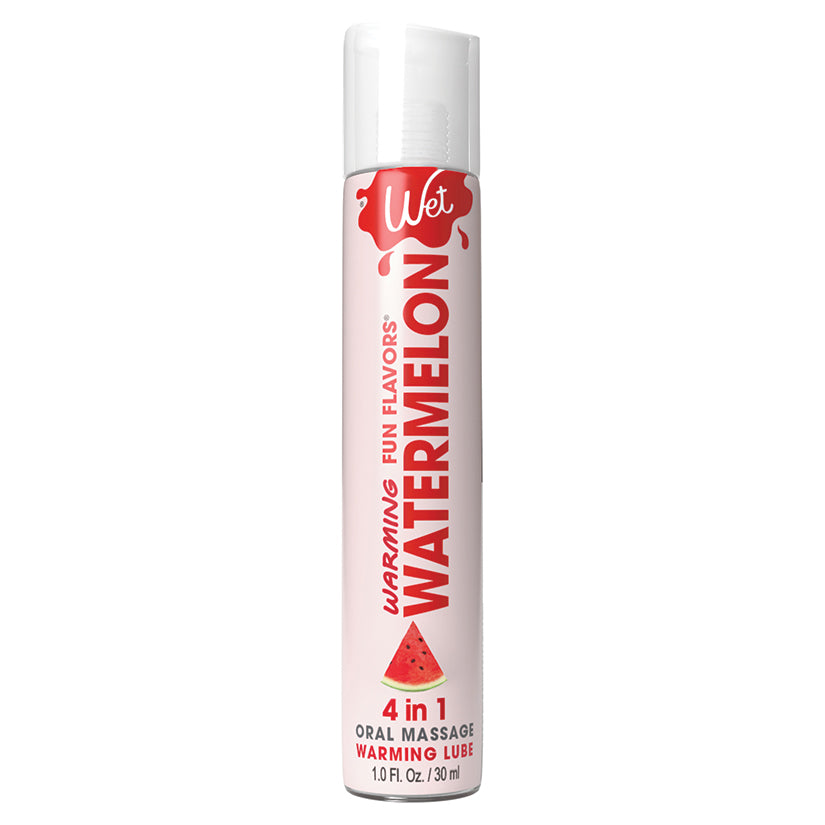 Wet Warming Fun Flavors Watermelon 4-In-1 Lubricant 1oz - rr7vz0-aa.myshopify.com