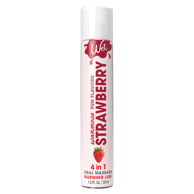 Wet Warming Fun Flavors Strawberry 4-In-1 Lubricant 1oz - rr7vz0-aa.myshopify.com