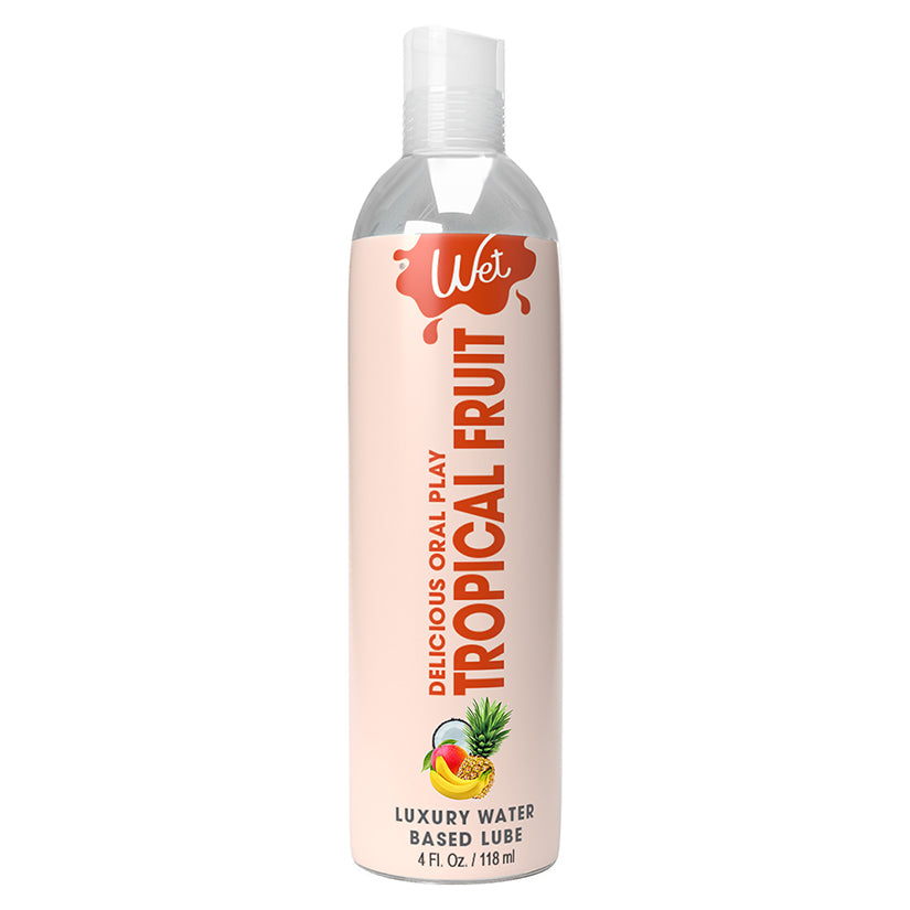 Wet Delicious Oral Play Tropical Explosion Waterbased Flavored Lubricant 4oz - rr7vz0-aa.myshopify.com