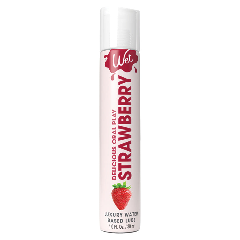 Wet Delicious Oral Play Strawberry Waterbased Flavored Lubricant 1oz - rr7vz0-aa.myshopify.com