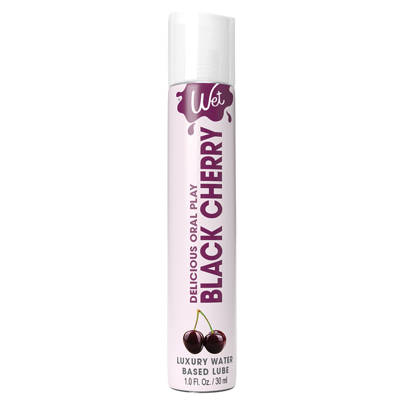 Wet Delicious Oral Play Black Cherry Waterbased Flavored Lubricant 1oz - rr7vz0-aa.myshopify.com