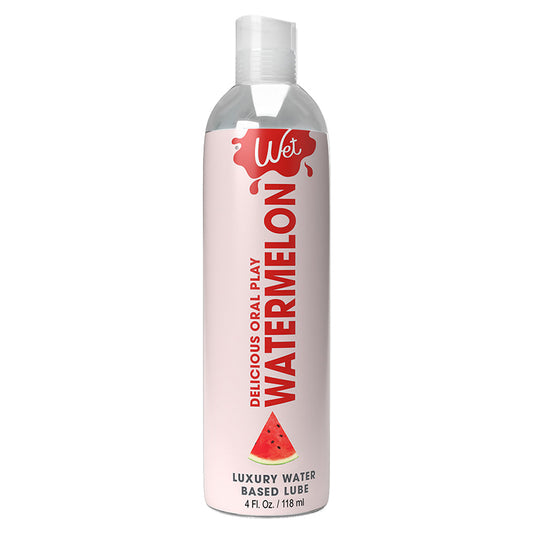 Wet Delicious Oral Play Watermelon Waterbased Flavored Lubricant 4oz - rr7vz0-aa.myshopify.com