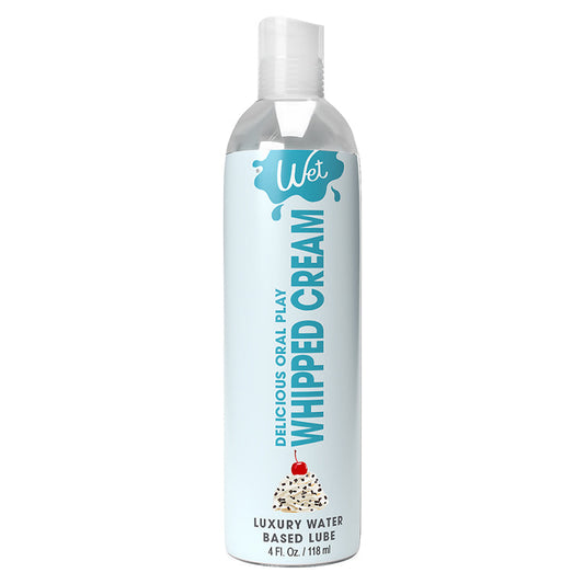 Wet Delicious Oral Play Whipped Cream Waterbased Flavored Lubricant 4oz - rr7vz0-aa.myshopify.com