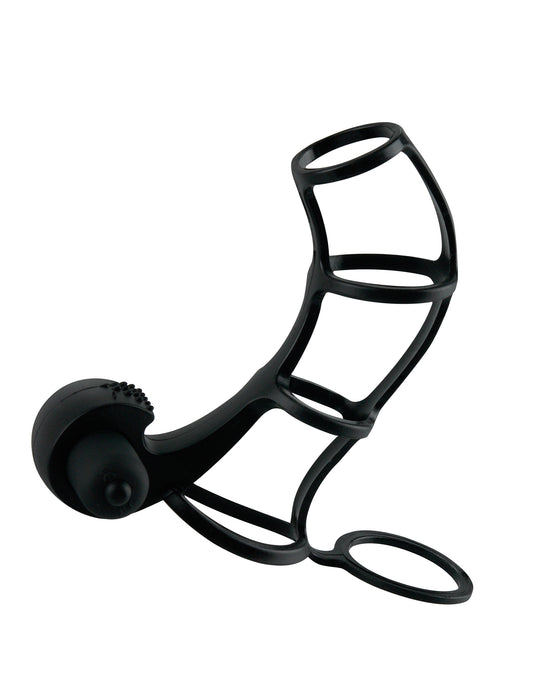 "Fantasy X-Tensions Deluxe Silicone Power Cage - Black PD4142-23"