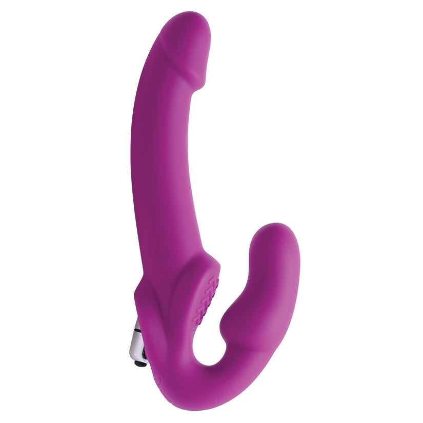 Strap U Evoke Vibrating Strapless Silicone Strap On Dildo - rr7vz0-aa.myshopify.com