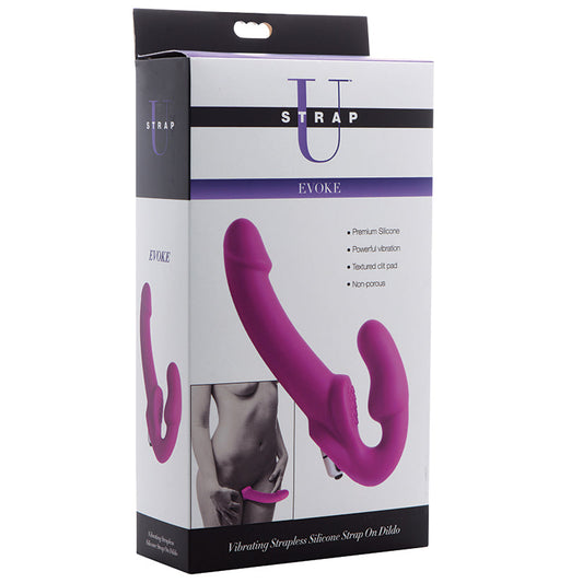 Strap U Evoke Vibrating Strapless Silicone Strap On Dildo - rr7vz0-aa.myshopify.com